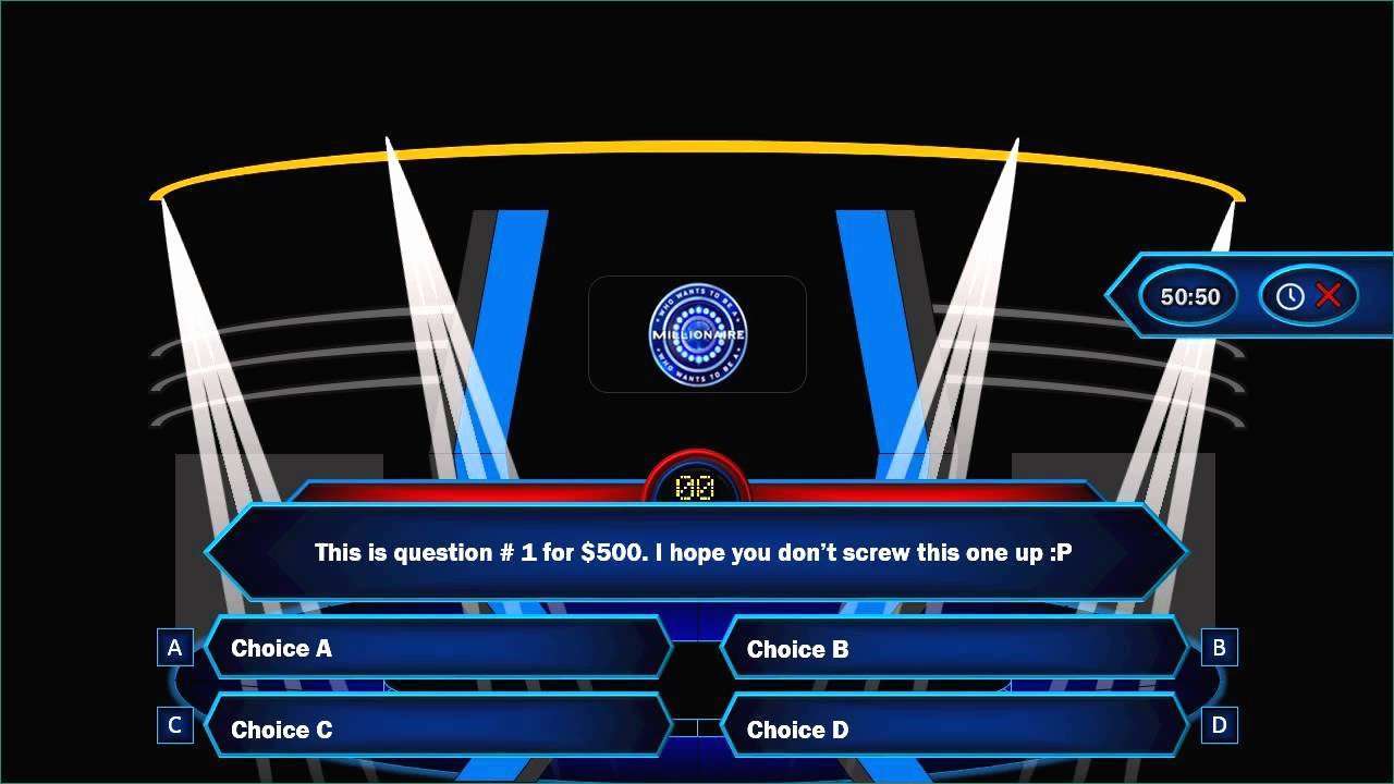 Who wants to be a millionaire download game free